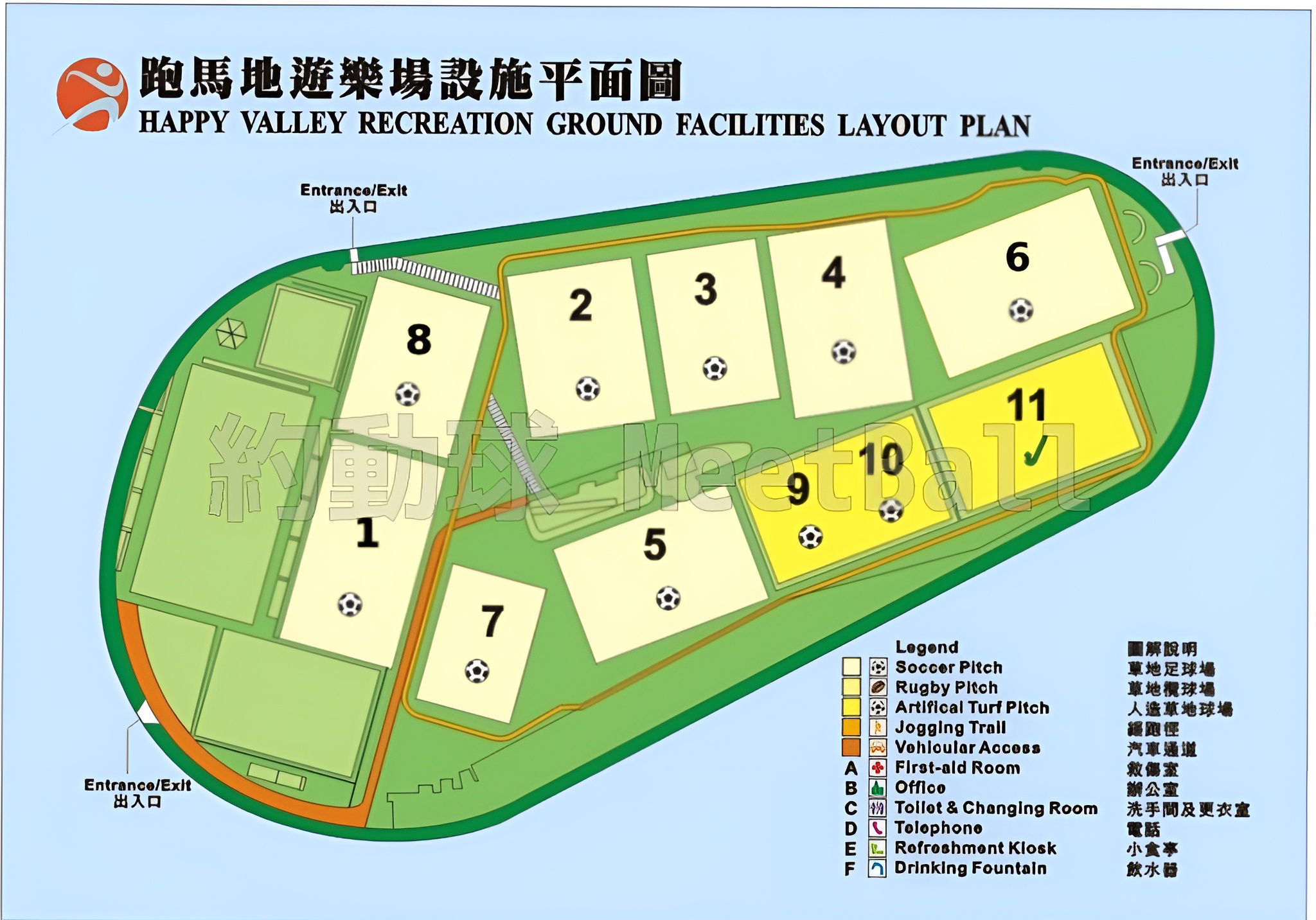 場地平面圖
